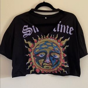 Sublime V-Neck crop top